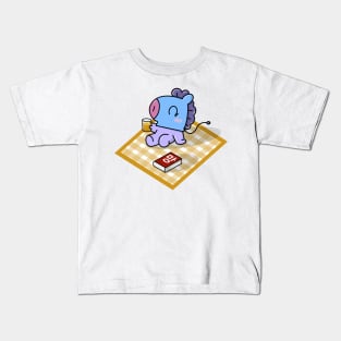 BT21- Mang in the Park Kids T-Shirt